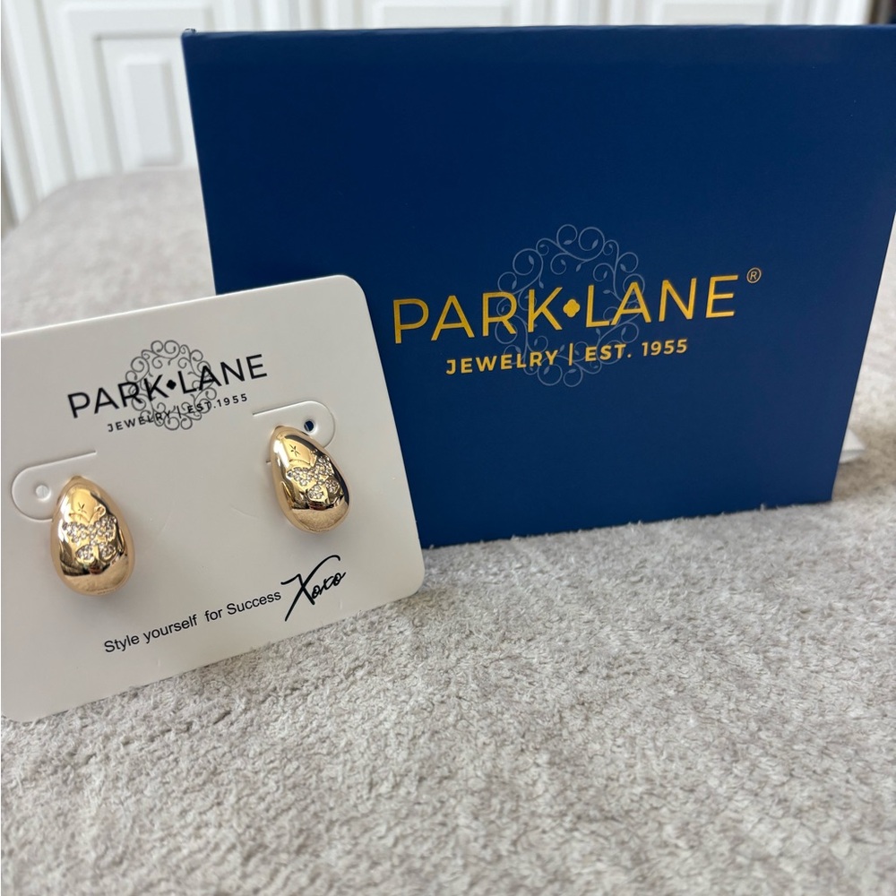 *New* Park Lane Gold Butterfly Teardrop Earrings